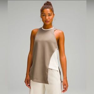 Lululemon NWT Asymmetrical Side Cutout Tank